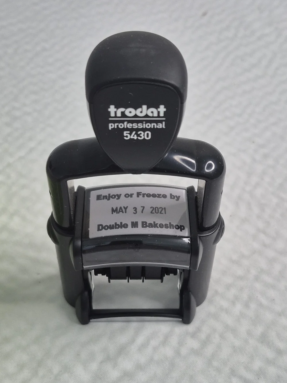 Trodat Professional 5430 ECO Self-Inking Multi Color Date Stamp Dater